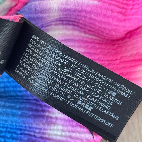 NEW Hurley Womens XL Rainbow Ombre Cheeky Scoop Bikini Bottom Swimwear - Picture 4 of 11